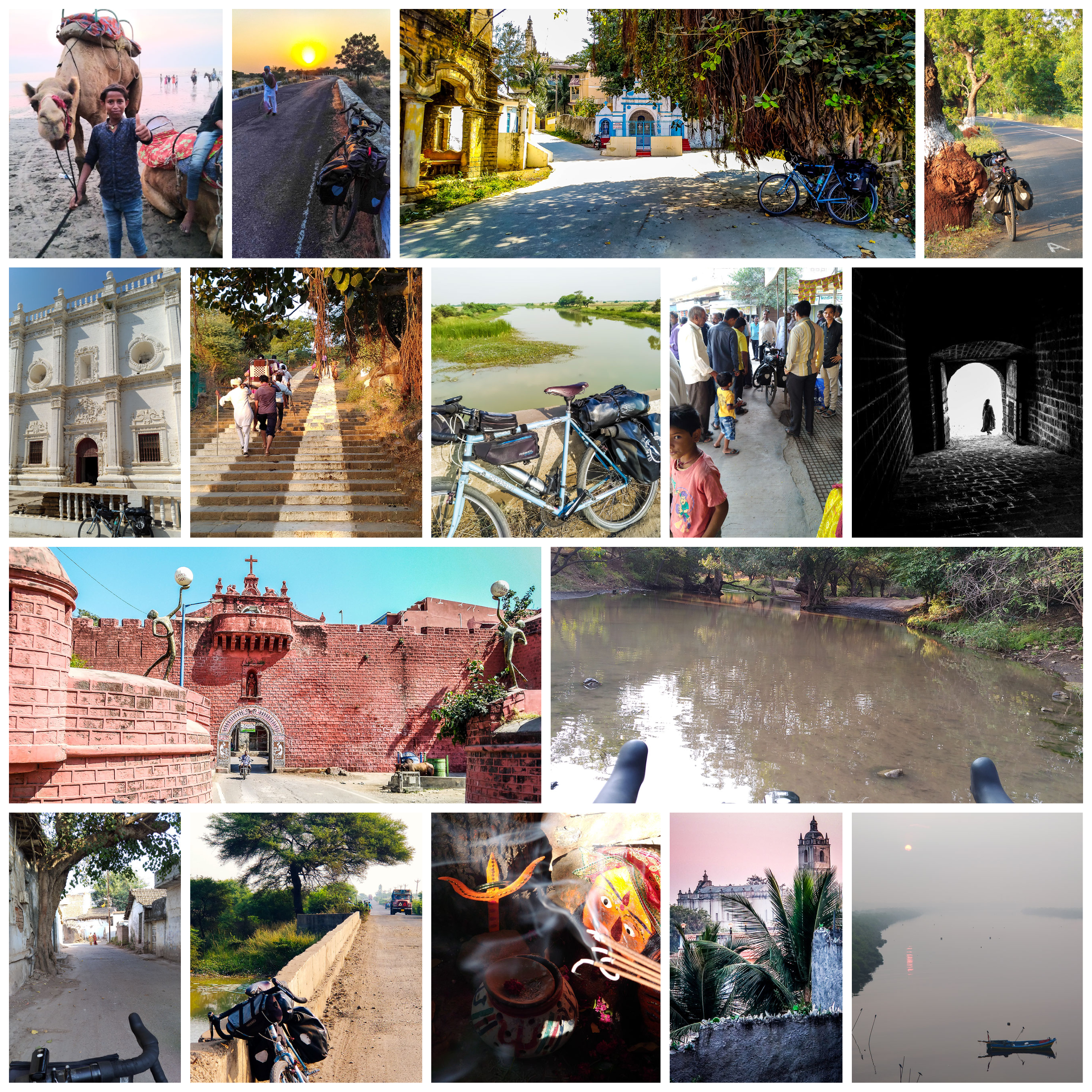 Gujarat by bicycle