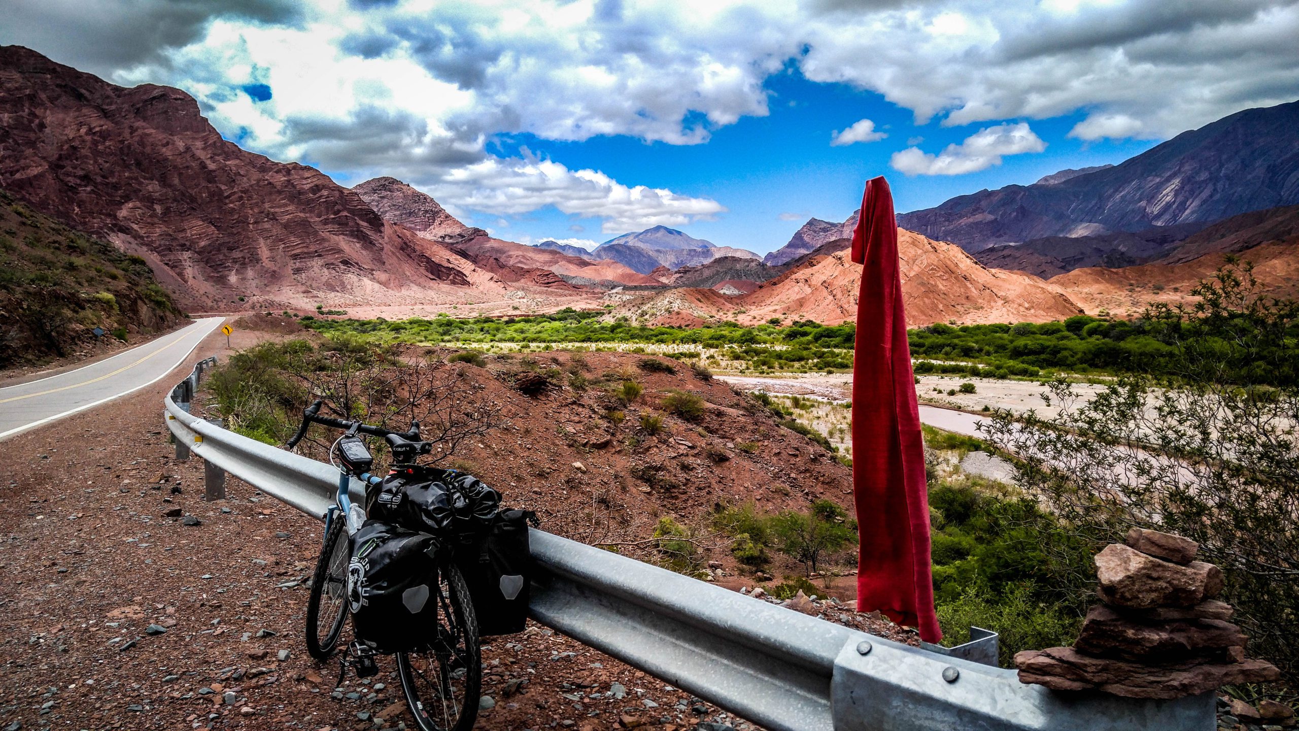 Cycling to Cafayate, Argentina