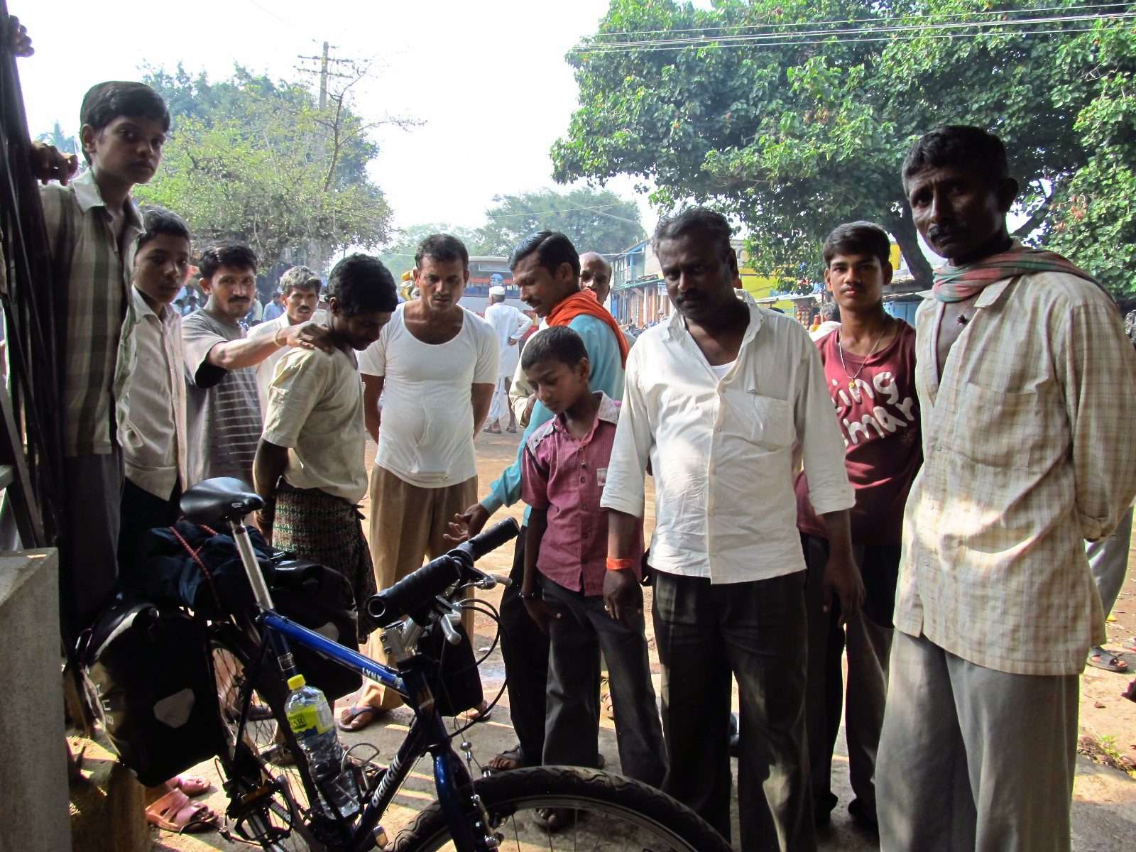 Bicycle touring India